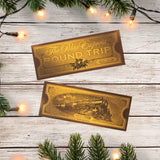 The Polar Express Sleigh Bell with Ticket